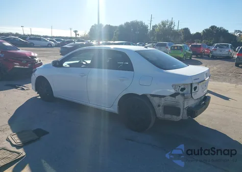 2011 Toyota Corolla Le z USA, uszkodzony, nr VIN 2T1BU4EEXBC552459